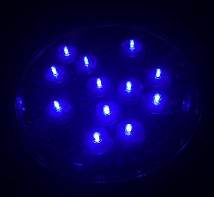 Round Small Led Candle Light / Battery Operated Led Candles For Party Centerpiece
