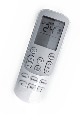 Easy Operating Replacement AC Remote Controls For Turkey Market SAMSUNG