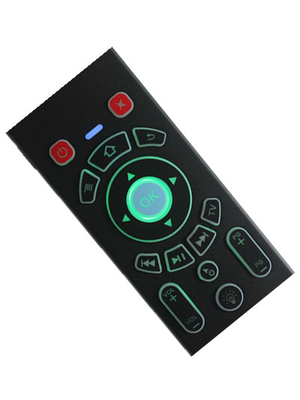 7 Color Changing Backlit Rechargeable Universal Remote Control For Windows Laptop