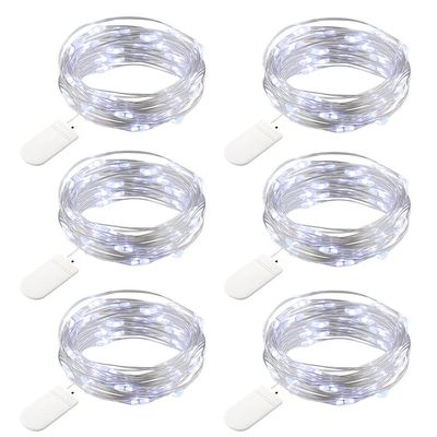 20 Baterai yang Dioperasikan Lampu String Led / Lampu String Firefly Untuk Pesta Makan Malam