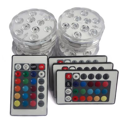 Sensor RGB Night Light Motion Activated, Lampu Led Submersible Untuk Centerpieces